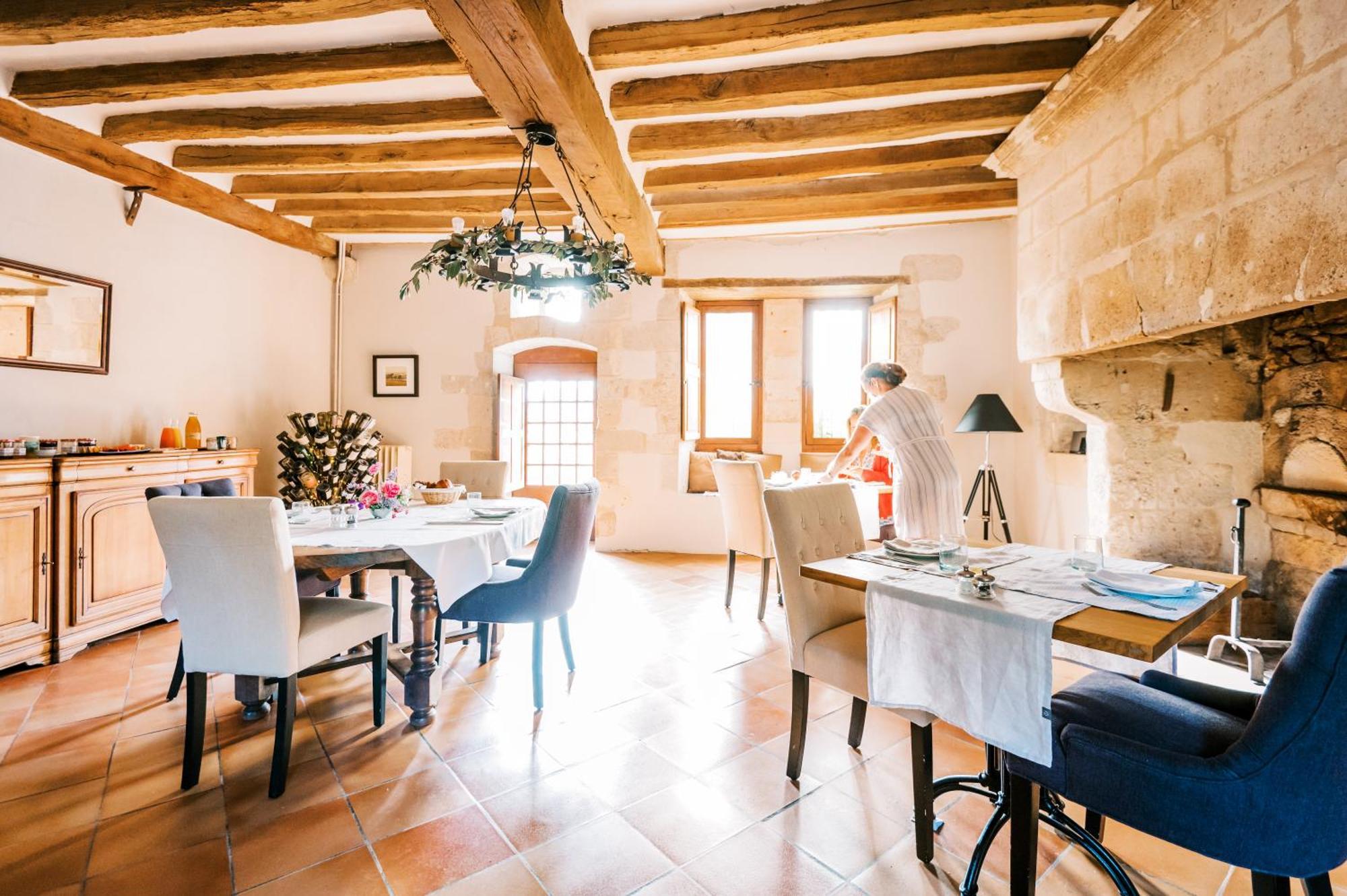 Bed and Breakfast Manoir De Jouralem Blaison Esterno foto