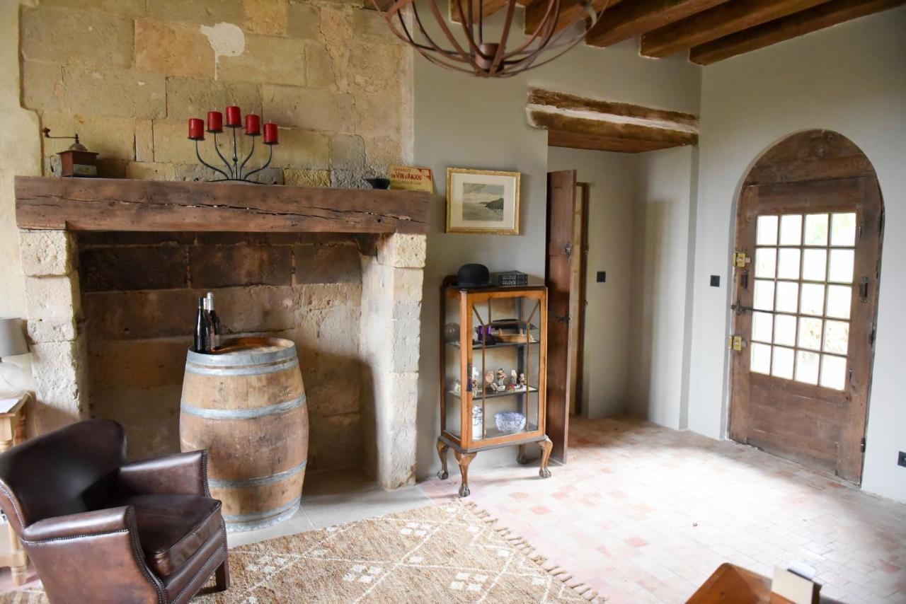 Bed and Breakfast Manoir De Jouralem Blaison Esterno foto