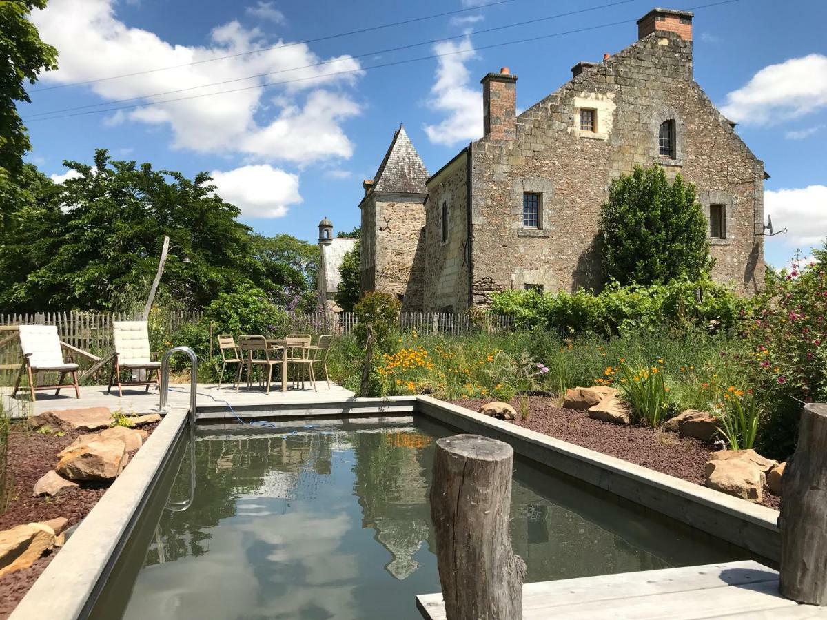 Bed and Breakfast Manoir De Jouralem Blaison Esterno foto